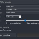 ShareX video converter